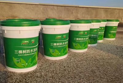 三棵树绿意净味水性沥青防水涂料助力广西长科新材料生产项目建设